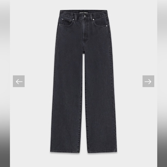 Denim Forum Denim - Aritzia Denim Forum Farrah High Waist Wide Leg Jeans